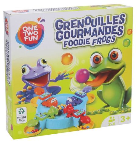 Набор игровой ONE TWO FUN Лягушки лепим из пластилина 40 объектов от лягушки до ракеты
