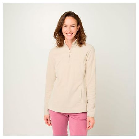 Толстовка женская InExtenso флисовая бежевая