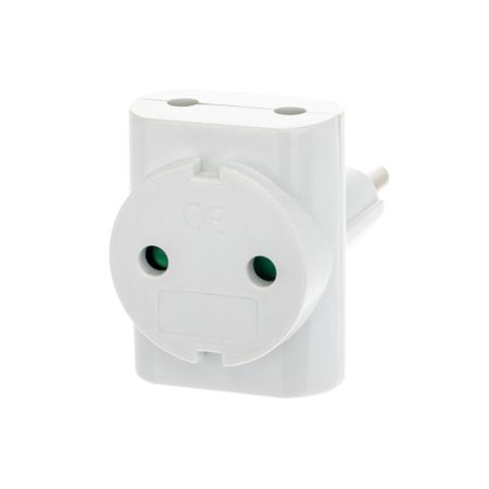 Разветвитель 3 розетки Düwi 10 А 230 В 2,2 кВт белый (27401 8)