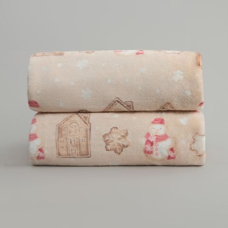 Плед Пряничный человечек/Gingerbread пряничный человечек из мягкого пвх