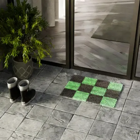 Коврик декоративный полиэтилен Травка 42x56 см цвет черно-зеленый роторные спринклеры kwzl vortex g1 2