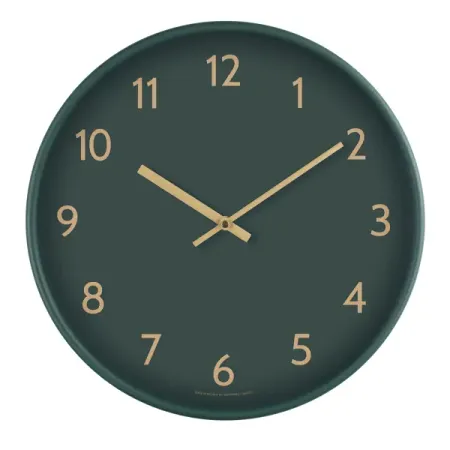 Часы настенные Troykatime 777907214 круглые пластик цвет темно-бирюзовый бесшумные ø30 см трафарет barocci пластик многоразовый бордюр классика 4 10х32см ан3834800 б 024