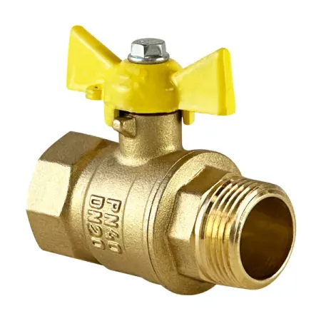 Кран шаровой для газа прямой Valfex DN20 PN40 3/4