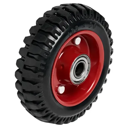 Колесо для тачки неповоротное без тормоза Larvij 160 мм до 100 кг цвет черный