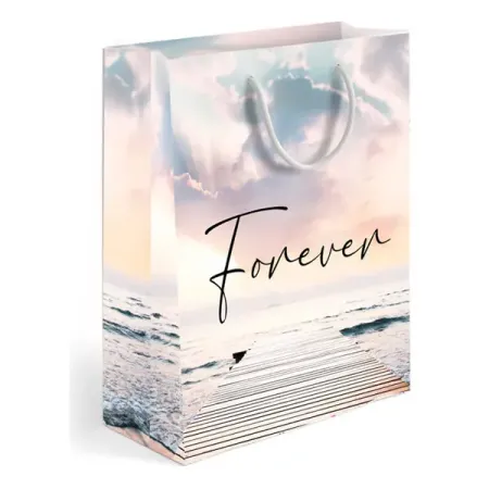 Пакет подарочный Симфония Закат 32x26x12 см цвет бежевый людвиг ван бетховен симфония 8 соч 93 транскрипция для фортепиано ф листа ноты