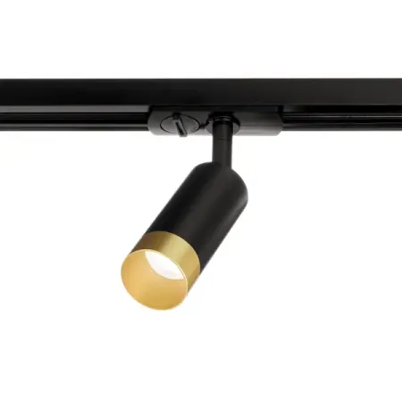 Трековый светильник спот Wolta WTL-MR11/15BG под лампу GU10 однофазный цвет черный