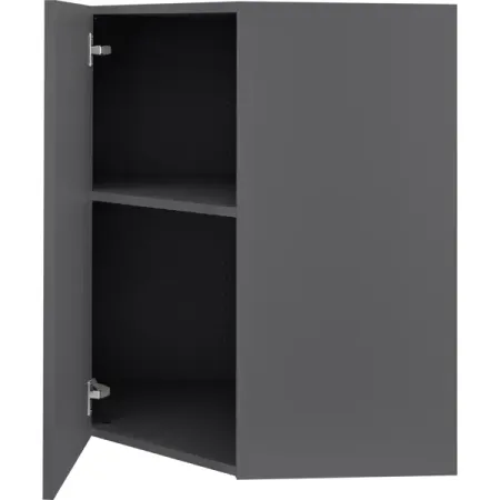 Каркас для навесного кухонного шкафа угловой 60x77x35 см ДСП цвет серый dazzleex амортизирующая боковая ручка для угловой шлифовальной машины типа 100