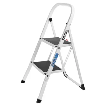Стремянка стальная DILWIS 97702, 2 ступени, максимальная нагрузка 150 кг