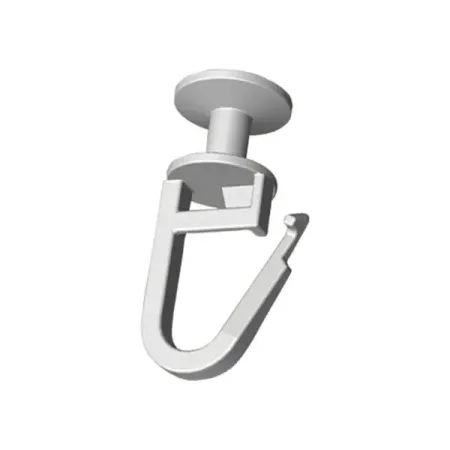 Крючок-гвоздик для карниза Domlegrand Кантри 2.8 см цвет прозрачный 100 шт.