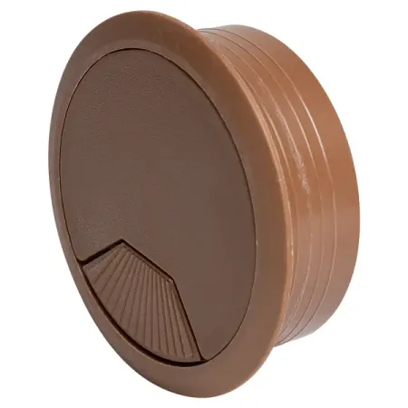 Заглушка для кабель-канала Jet 60 мм цвет коричневый