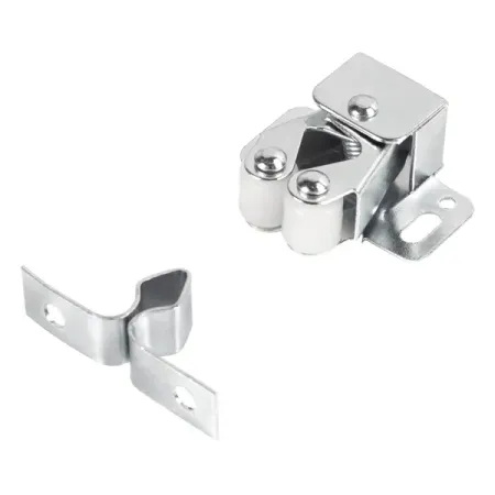 Защелка роликовая металл 32x26 мм хром магнитные защелки moonbiffy для шкафов