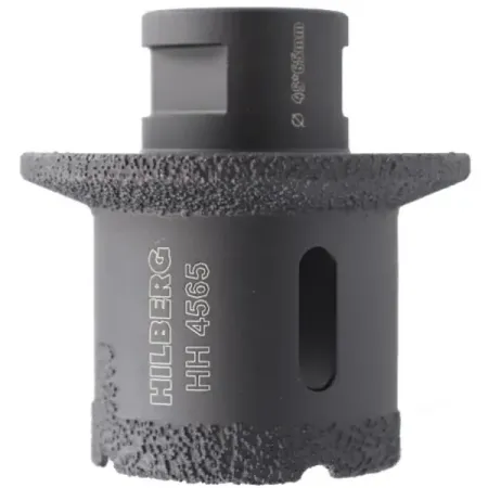 Коронка по керамограниту алмазная Hilberg HH4565 45-65 мм, 9 шт.