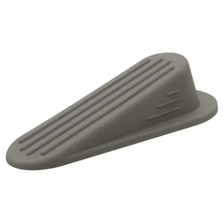 Стопор-фиксатор клин дверной резина 25х108 мм цвет серый