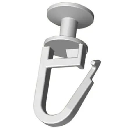 Крючок-гвоздик для карниза Domlegrand Кантри 2.8 см цвет прозрачный 10 шт. moonbiffy пластиковый крючок для зонта