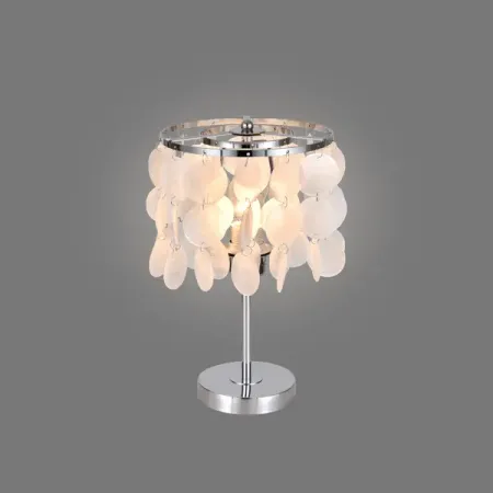 Настольная лампа Escada Nerita цвет хром лампа настольная 1хе14х40вт без абажура белая