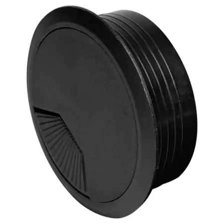Заглушка для кабель-канала Jet 60 мм цвет черный