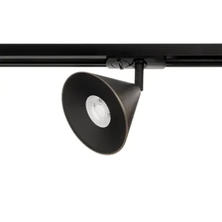 Трековый светильник спот Wolta WTL-GU10/08CH под лампу GU10 однофазный цвет хром