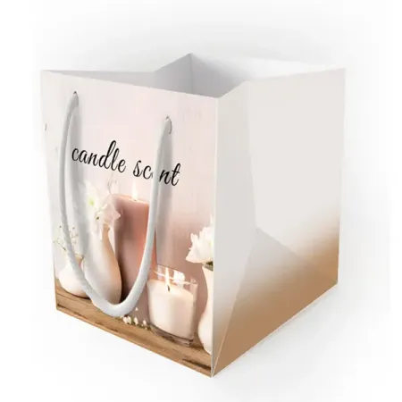 Пакет подарочный Симфония Аромат свечей 13x11x11 см цвет белый дарья конопатова lloyd космическая симфония