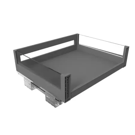 Выдвижная корзина для кухни Firmax 80x20x50 см цвет серый подвесная металлическая корзина для кухни