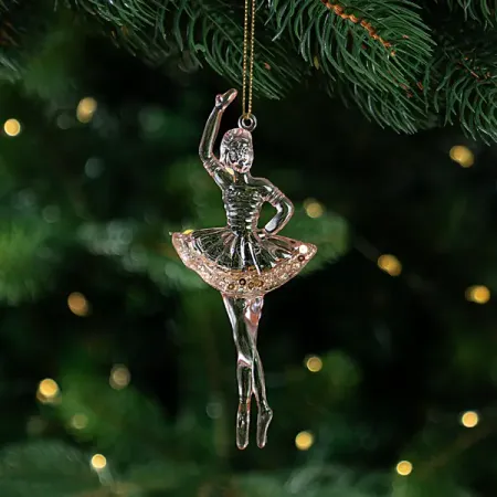 Украшение декоративное KREAFORTA Балерина 14 см розовый