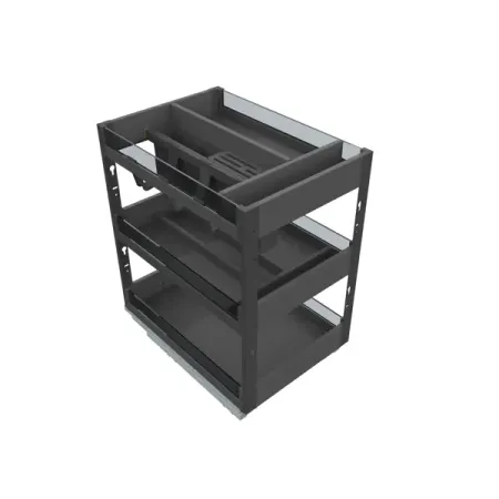 Бутылочница Firmax 35x45x35 см цвет серый