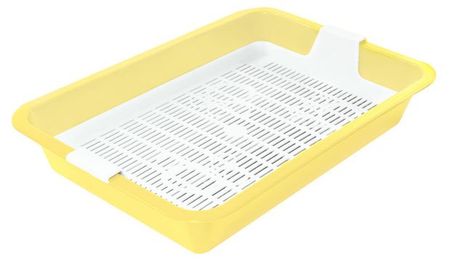 Туалет для кошек GAMMA Барсик c сеткой мини 325х235х60 мм, 1 шт в ассортименте