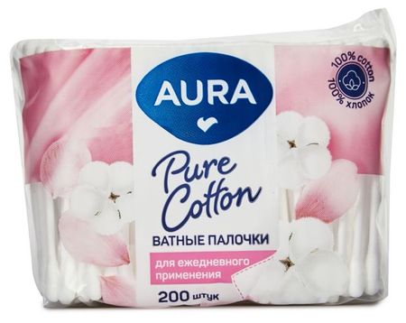 Ватные палочки Aura, 200 шт роман емельянов вата или не все так однозначно