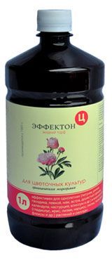 Удобрение жидкое Эффектон цветочный, 1 л