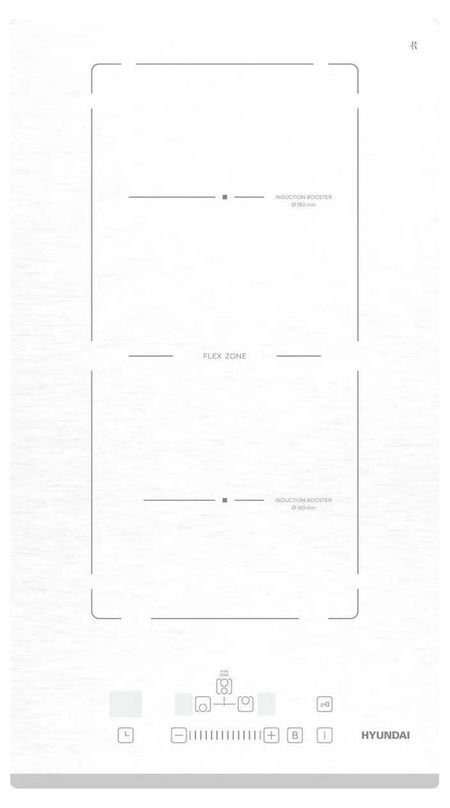 Варочная поверхность индукционная HYUNDAI HHI 3772 WG