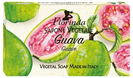 Мыло твердое Florinda гуава Италия, 100 г