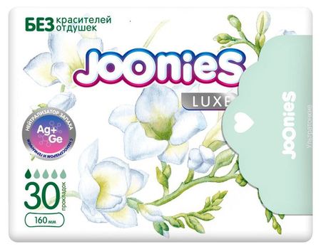 Прокладки ежедневые Joonies Luxe, 30 шт