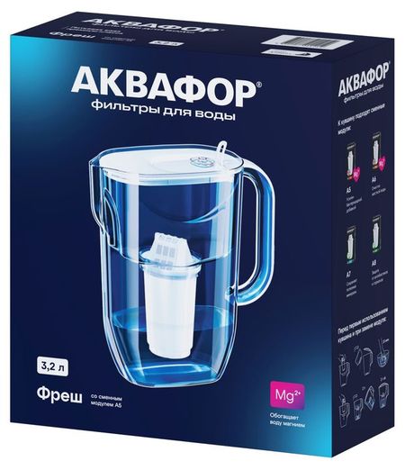 Кувшин Аквафор Фреш, 3,2 л 1 шт в ассортименте