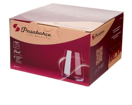 Набор стаканов Pasabahce Пино 495 мл, 4 шт