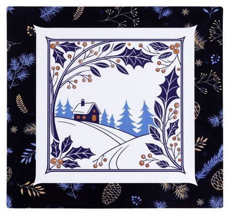 Салфетка сервировочная Remiling Household Вокруг света 30х28 см, 1 шт в ассортименте