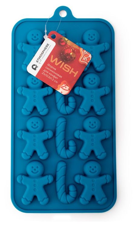 Форма для конфет Atmosphere Of Art Wish силиконовая, 21х10,5х1,2 см