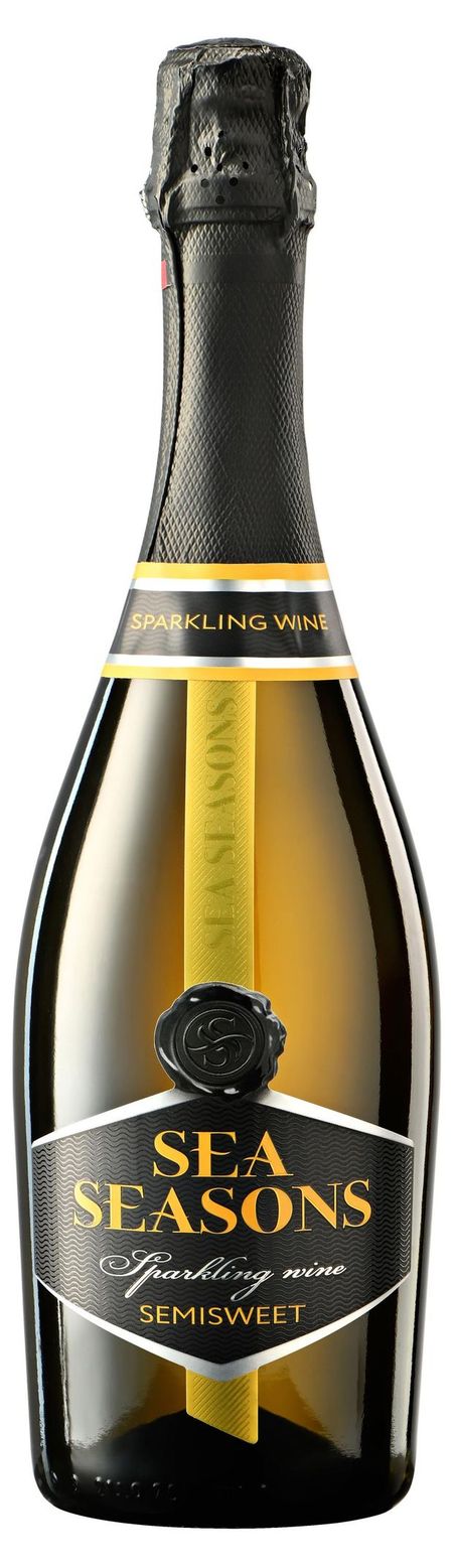 Игристое вино Sea Seasons белое полусладкое, 0,75 л