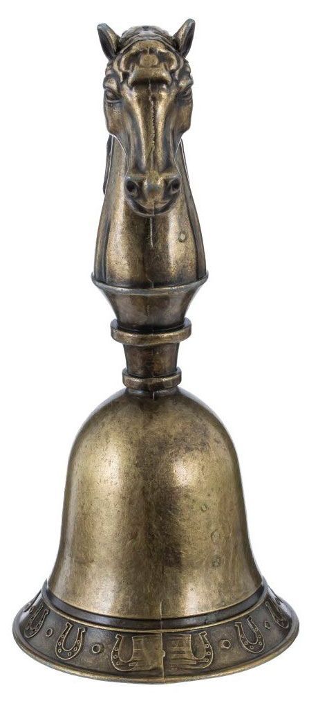 Фигурка декоративная Колокольчик Лошадь, 12 см