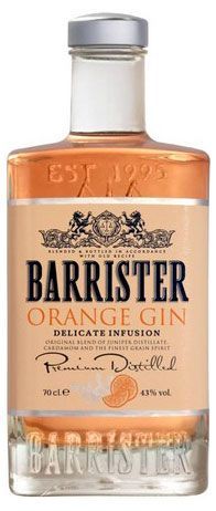 Джин Barrister Orange Gin Россия, 0,7 л