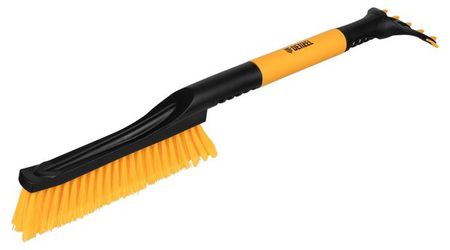 Щетка-сметка для снега Denzel со скребком, 600 мм