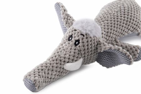 Звери, птицы, еда WOGY Игрушка-пищалка для собак, в ассортименте (40х12 см)