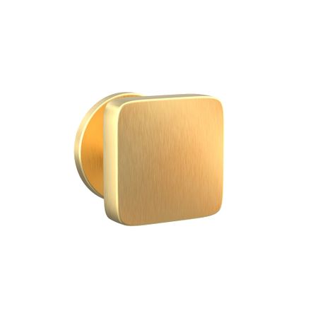 Ручка-кнопка Punto Salut R.ARC.R52 SSG-39 круглая розетка сатинированное золото (47941)