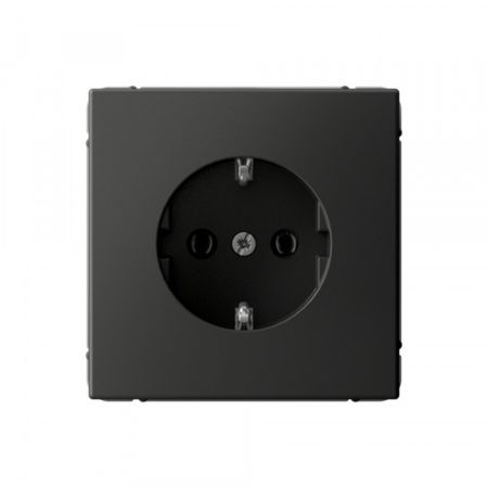 Розетка Systeme Electric ArtGallery встраиваемая базальт (SE GAL001443)