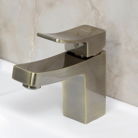 Смеситель для раковины WasserKraft Exter бронза однорычажный (1603) спецвыпуск книжной серии современники и классики вып 5