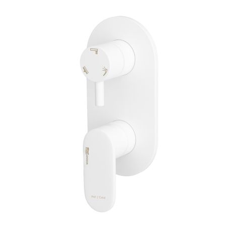 Смеситель для душа встраиваемый WasserKraft Mindel однорычажный белый (8571)