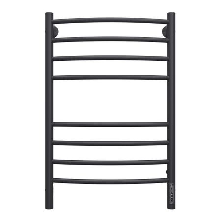 Полотенцесушитель электрический Terminus Классик П8 800х500 мм 115 Вт с терморегулятором черный