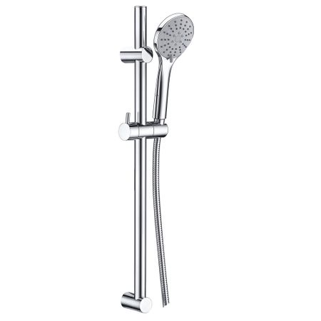 Душевой комплект WasserKraft с лейкой со стойкой хром (A064)