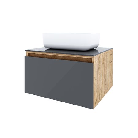 Тумба под раковину Ulitka Colombina 60 см подвесная кварц/дуб золотой (74104283) теренс т горски путь выздоровления план действий для предотвращения срыва