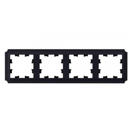 Рамка Systeme Electric AtlasDesign Antique четырехместная карбон (ATN101004) леонид михайлович млечин россия и китай дружили воевали что теперь