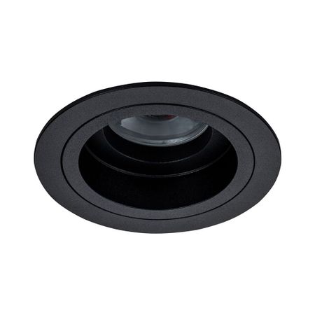 Светильник встраиваемый GU10 поворотный черный 50 Вт IP20 Maytoni Atom ДВО (DL025-2-01B)