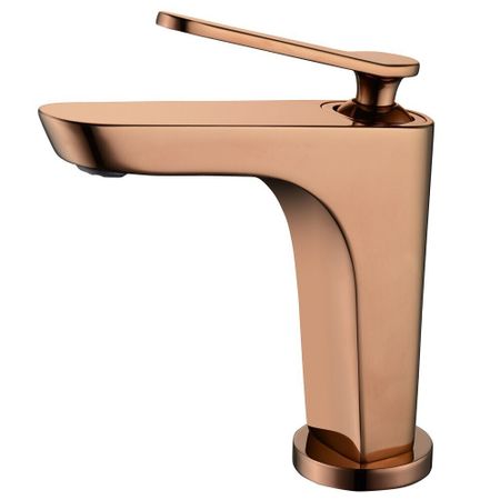 Смеситель для раковины Abber Zeitlos однорычажный розовое золото (AF8909RG) lt hongdian nebula 920 розовое золото перьевая ручка